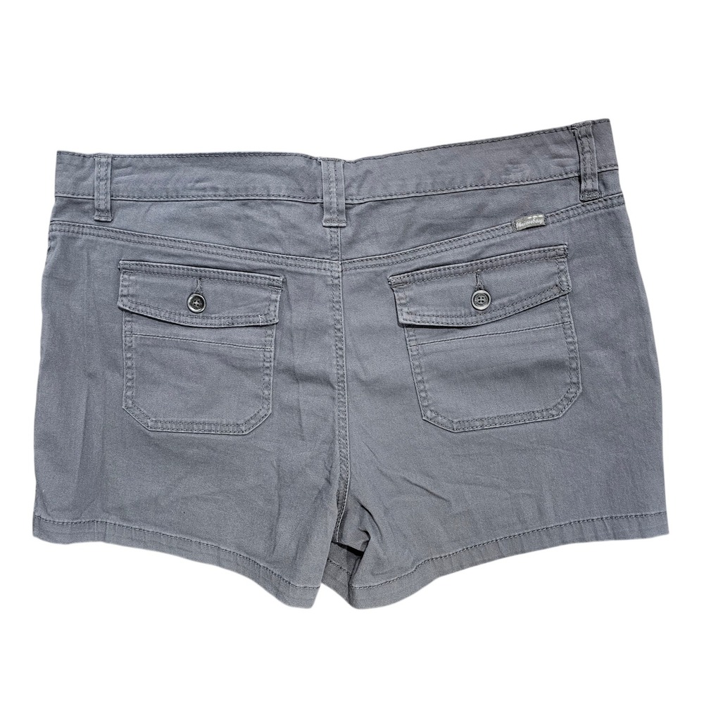Unionbay Delaney Womens 17 Grey Shorts Casual Stretch Utility J1R4C38